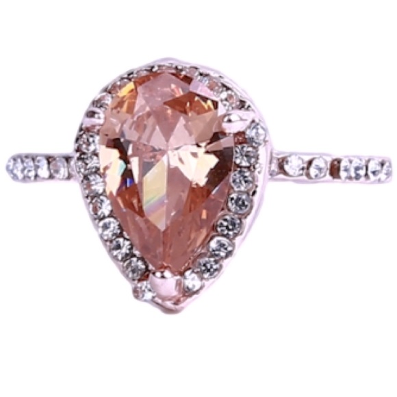 🆕GORGEOUS! 14K Rose Gold 2.5Ct Morganite Ring - Picture 3 of 8